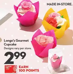 Longo's Gourmet Cupcake offer