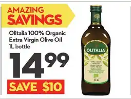 Longo's 100% Organic Extra Virgin Olive Oil offer