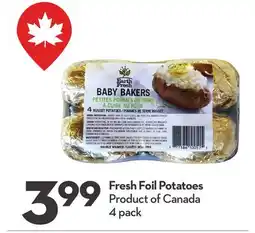 Longo's Fresh Foil Potatoes offer