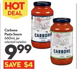 Longo's Pasta Sauce offer