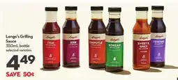 Longo's Grilling Sauce offer