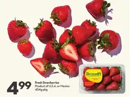 Longo's Fresh Strawberries offer