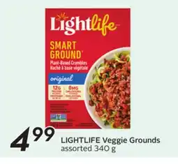 Sobeys LIGHTLIFE Veggie Grounds offer