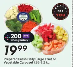 Sobeys Prepared Fresh Daily Large Fruit or Vegetable Carousel offer