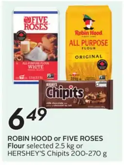 Sobeys ROBIN HOOD or FIVE ROSES Flour offer
