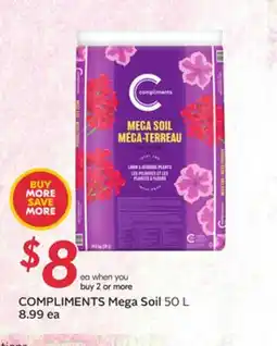 Sobeys COMPLIMENTS Mega Soil offer