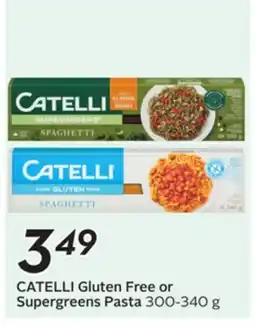 Sobeys CATELLI Gluten Free or Supergreens Pasta offer