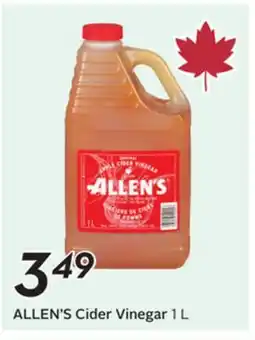 Sobeys ALLEN'S Cider Vinegar offer