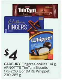 Sobeys CADBURY Fingers Cookies offer