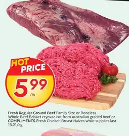 Sobeys Fresh Regular Ground Beef offer