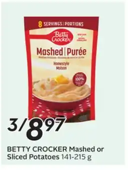 Sobeys BETTY CROCKER Mashed or Sliced Potatoes offer