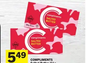Foodland COMPLIMENTS Salted Butter offer