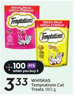 Sobeys WHISKAS Temptations Cat Treats offer