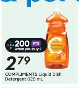 Sobeys COMPLIMENTS Liquid Dish Detergent offer