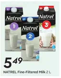 Sobeys NATREL Fine-Filtered Milk offer
