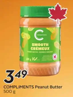 Sobeys COMPLIMENTS Peanut Butter offer