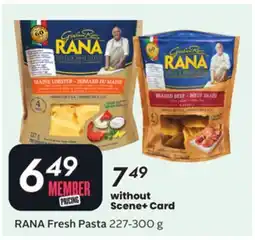 Sobeys RANA Fresh Pasta offer