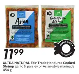 Sobeys ULTRA NATURAL Fair Trade Honduras Cooked Shrimp offer