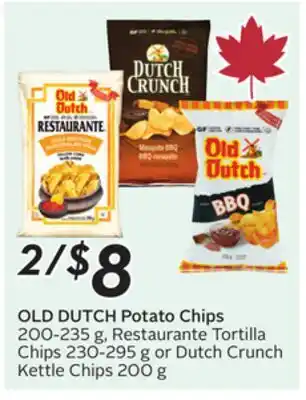 Sobeys OLD DUTCH Potato Chips offer
