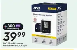 Sobeys A & D Blood Pressure Monitor UA - 660CN offer