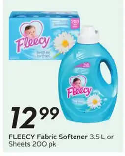 Sobeys FLEECY Fabric Softener offer