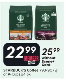 Sobeys Coffee or K - Cups offer