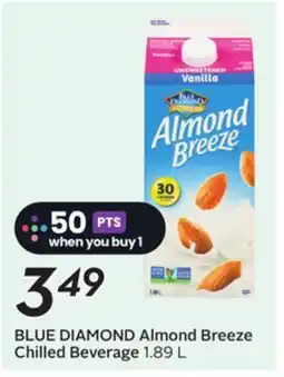 Sobeys BLUE DIAMOND Almond Breeze Chilled Beverage offer