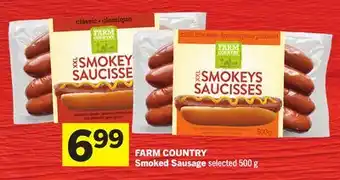 Foodland FARM COUNTRY Smoked Sausage offer
