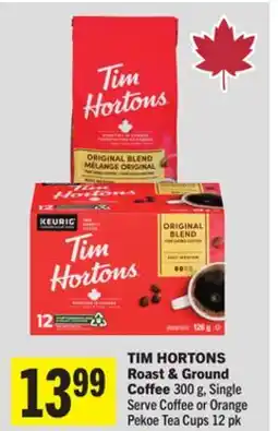 Foodland TIM HORTONS Roast & Ground Coffee offer