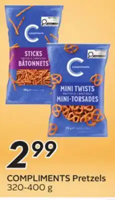 Sobeys COMPLIMENTS Pretzels offer