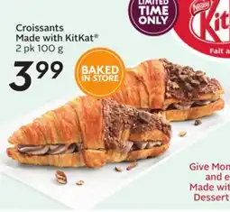 Sobeys Croissants Made with KitKat offer
