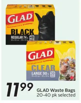Sobeys GLAD Waste Bags offer