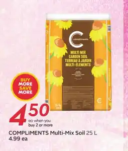 Sobeys COMPLIMENTS Multi-Mix Soil offer