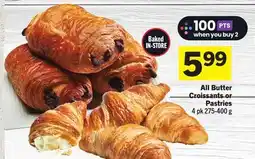Foodland All Butter Croissants or Pastries offer