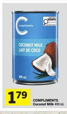 Foodland COMPLIMENTS Coconut Milk offer