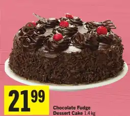Foodland Chocolate Fudge Dessert Cake offer