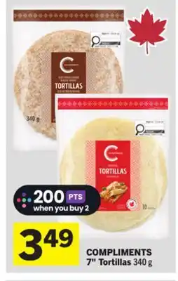 Foodland COMPLIMENTS 7 Tortillas offer