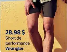 Walmart Short de performance Wrangler offer