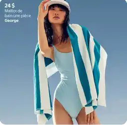 Walmart Maillot de bain une pièce George offer