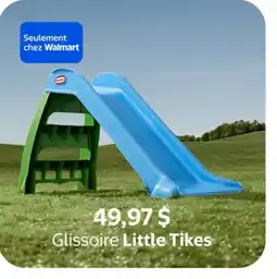Walmart Glissoire Little Tikes offer