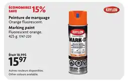 Home Hardware Marking paint offer