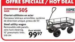 Home Hardware Steel utility wagon offer