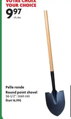 Home Hardware Pelle ronde Round point shovel offer