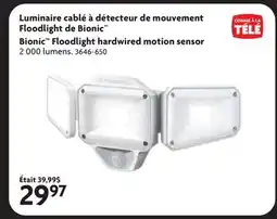 Home Hardware Bionic Floodlight hardwired motion sensor offer