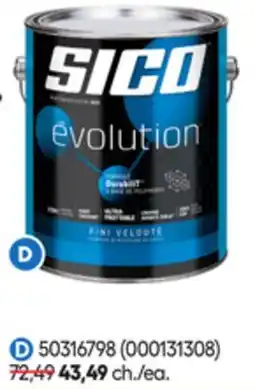 RONA Sico 3.78-L cans of SICO Prestige, Evolution, Endurance, Clean Surface and 360 interior paint offer