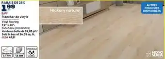 RONA Mono Serra Vinyl flooring offer