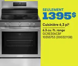 RONA Frigidaire 6.3 cu. ft. range offer