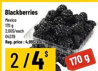 Mayrand Blackberries offer