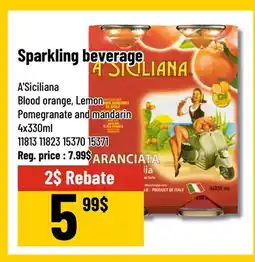 Mayrand Sparkling beverage offer