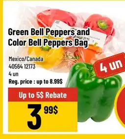 Mayrand Green Bell Peppers and Color Bell Peppers Bag offer